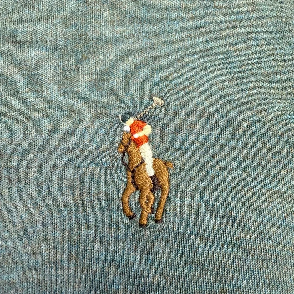 Polo Ralph Lauren Polo Shirt Mens XXL 2XL Green Classic Fit‎ Flesh Pony *STAINS